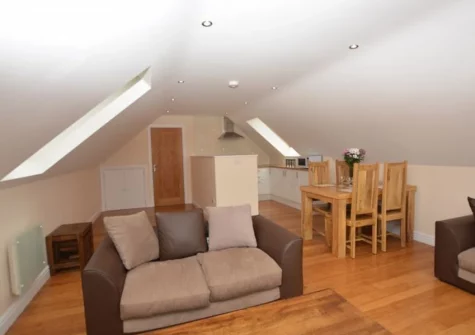 The living, dining area & kitchen at Clear View, Llawhaden