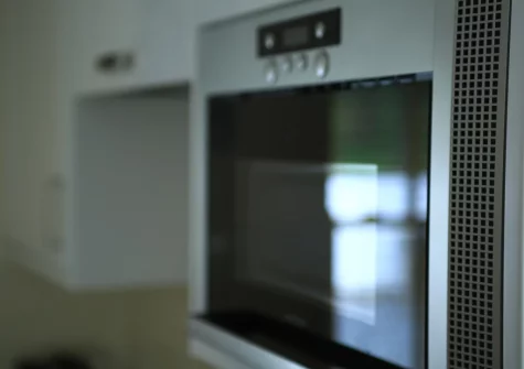 The kitchen at Clear View, Llawhaden