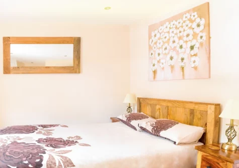 Bedroom #1 at Clear View, Llawhaden