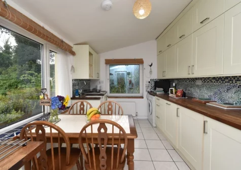 The kitchen at Cleggars Castle, Templeton