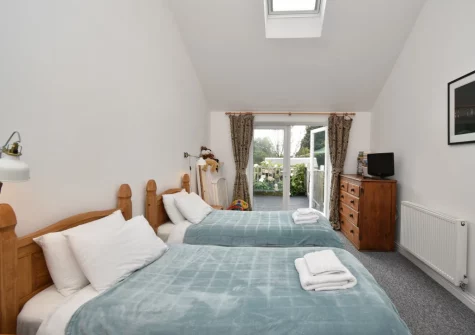 Bedroom #2 at Cleggars Castle, Templeton