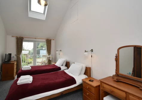 Bedroom #3 at Cleggars Castle, Templeton