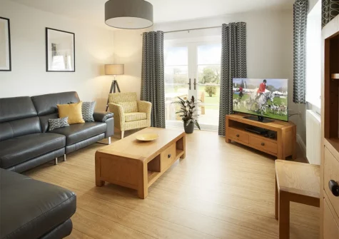 The living room at Clicketts Heath, Saundersfoot