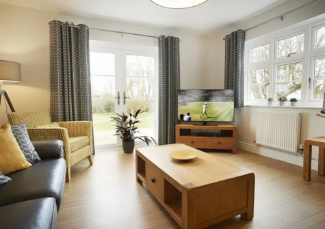 The living room at Clicketts Heath, Saundersfoot