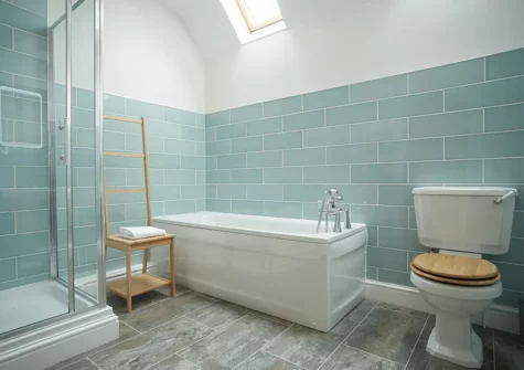 The bathroom at Clicketts Heath, Saundersfoot