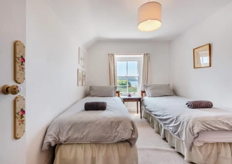 Bedroom #3 at Cliff Cottage, Little Haven