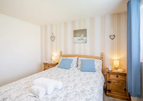 Bedroom #1 at Cludfan, Abersoch