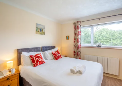 Bedroom #2 at Cludfan, Abersoch