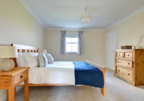 Bedroom #1 at Cockleshell, Amroth