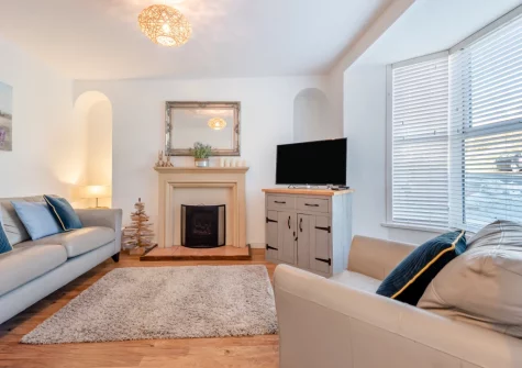 The living room at Collingwood, Saundersfoot