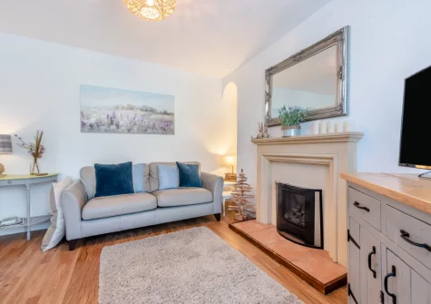 The living room at Collingwood, Saundersfoot