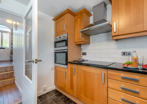 The kitchen at Collingwood, Saundersfoot