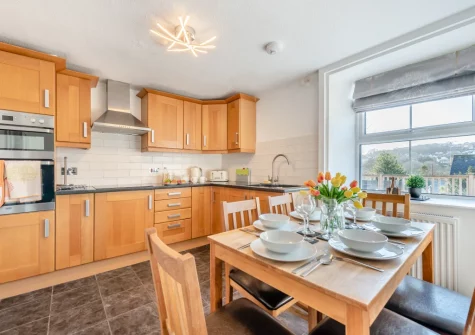 The kitchen & dining area at Collingwood, Saundersfoot