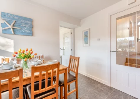 The dining area at Collingwood, Saundersfoot