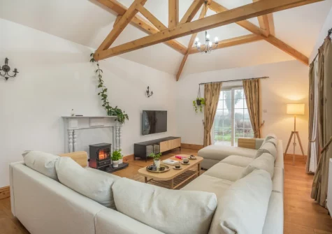 The living room at Craigwen, Mynytho