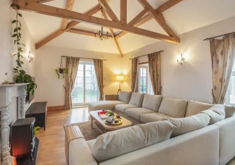 The living room at Craigwen, Mynytho