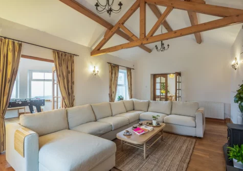 The living room at Craigwen, Mynytho
