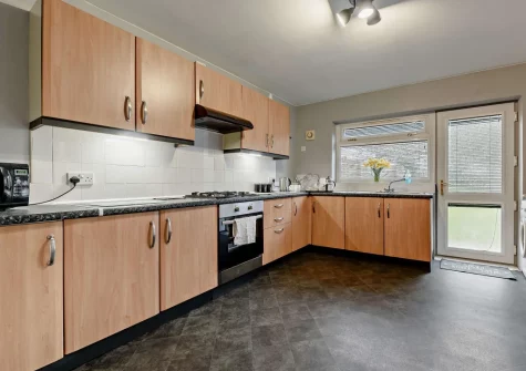 The kitchen at Cresborough, Tenby