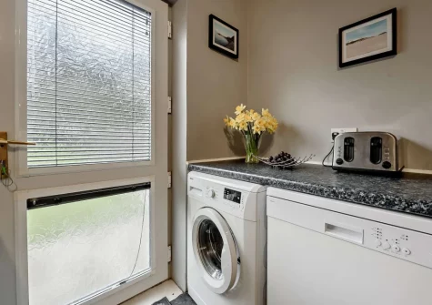 The kitchen at Cresborough, Tenby