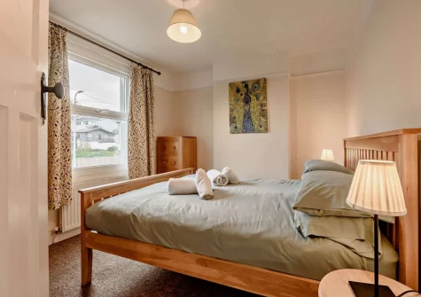 Bedroom #1 at Cresborough, Tenby