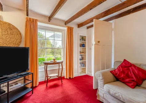 The living room at Curlew Cottage, Manorbier