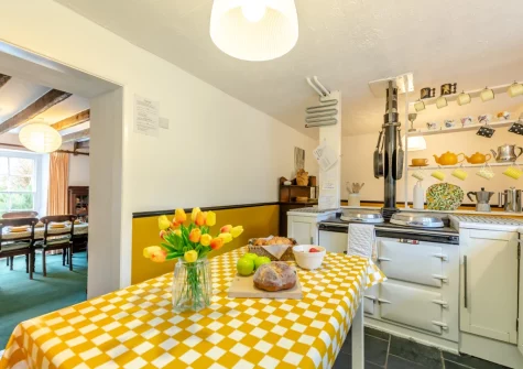 The kitchen at Curlew Cottage, Manorbier