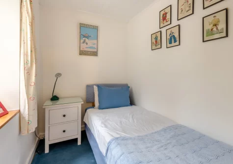 Bedroom #4 at Curlew Cottage, Manorbier