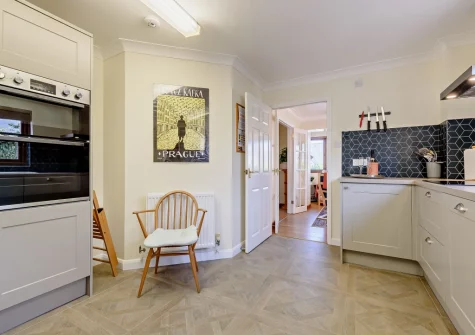 The kitchen at Curlew House, Broad Haven