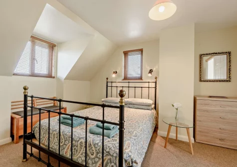 Bedroom #1 at Curlew House, Broad Haven