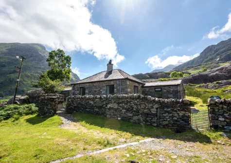 Cwm Glas Bach is a rustic two-bedroom cottage situated on the flanks of Yr Wyddfa (Snowdon)