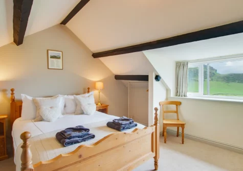 Bedroom #1 at Cwm Mawr, Cwmystradllyn