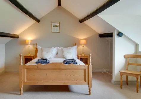 Bedroom #1 at Cwm Mawr, Cwmystradllyn