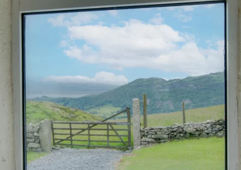 Enjoy remarkable panoramic views from many rooms when you stay at Cwm Mawr, Cwmystradllyn