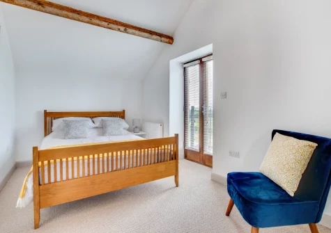 Bedroom #1 at Cwt y Bugail, Rhoscefnhir