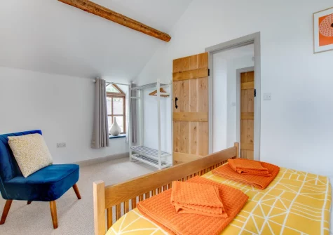 Bedroom #1 at Cwt y Bugail, Rhoscefnhir