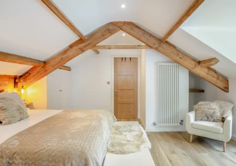 Bedroom #1 at Drws Y Coed, Capel Curig