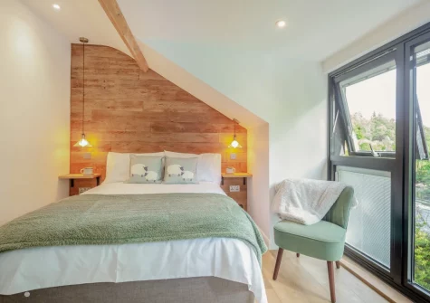 Bedroom #2 at Drws Y Coed, Capel Curig