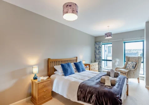 Bedroom #1 at Dwyryd Estuary View, Talsarnau
