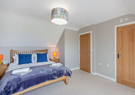 Bedroom #2 at Dwyryd Estuary View, Talsarnau