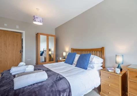 Bedroom #3 at Dwyryd Estuary View, Talsarnau
