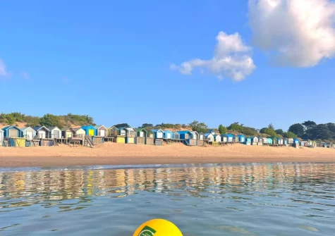 Abersoch Beach is one of the most popular beaches on the Llyn Peninsula, it's a long sandy stretch with its famous beach huts running along its back