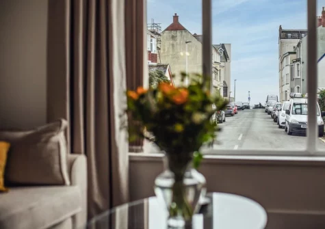 The view from the living room at Ein Lle, Tenby