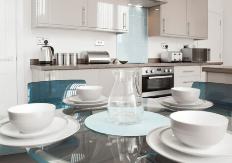 The kitchen at Ein Lle, Tenby