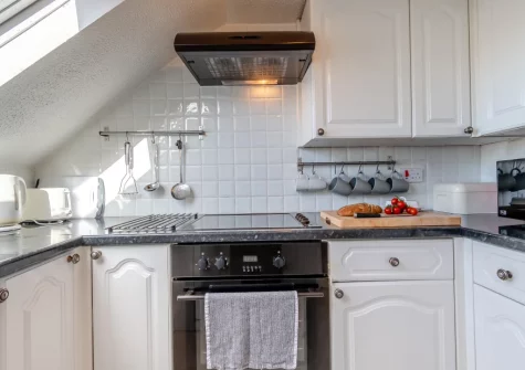 The kitchen at Fisherman's Loft, Tenby