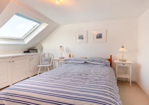 Bedroom #1 at Fisherman's Loft, Tenby
