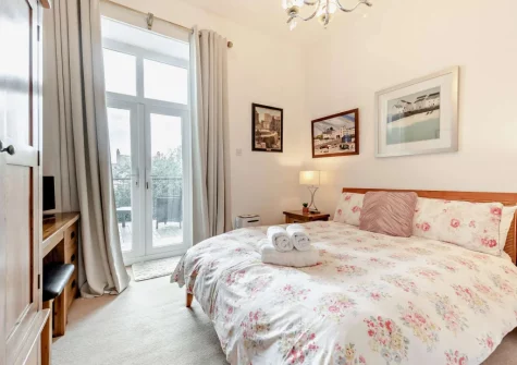 Bedroom #1 at Flat 3, 34 Victoria Street, Tenby