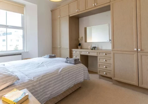 Bedroom #1 at Flat 3, Beaufort House, Tenby