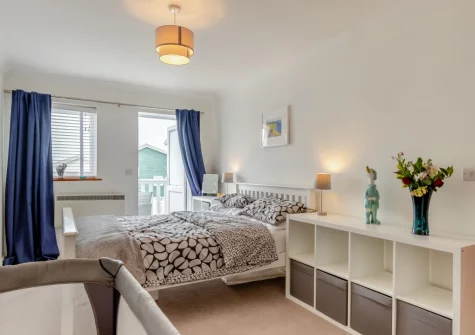Bedroom #1 at Freshwater Sea View, Freshwater East