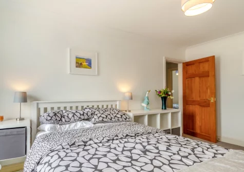 Bedroom #1 at Freshwater Sea View, Freshwater East