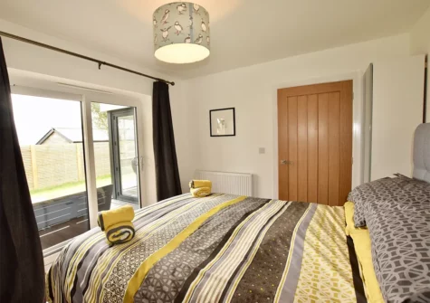 Bedroom #2 at Galwad y Mor, Saundersfoot